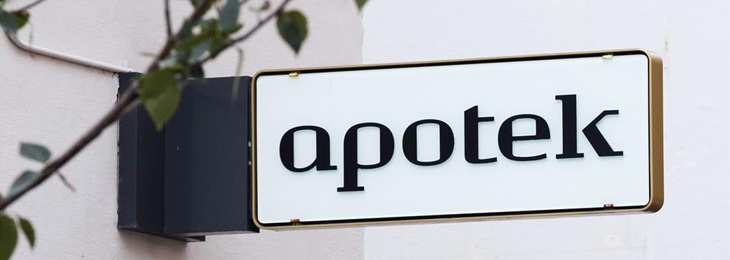 Apoteksskilt - logobrik
